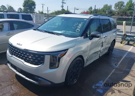 2025 Kia Carnival Mpv Sx Prestige из США, поврежденный, VIN KNDNE5K39S6495259